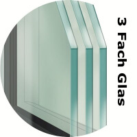 Aluminium-Haustür · Hochwertig · Energiesparend · Modell: JWC08 · Farbe: Grau · Maße: Sondermaße · Serie: A600-S2