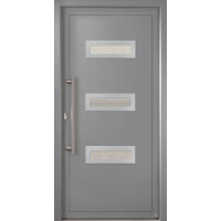 Kunststoff Haustür · Modell KL766S2 · Farben: Weiß, Grau, Anthrazit, Golden Oak oder Mahagoni (Braun) · Maßanfertigung cm genau · nach innen & außen öffnend wählbar · inklusive hochwertigem Griffset aus Edelstahl · Serie KL700S2