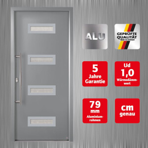 Aluminium-Haustür · Hochwertig ·...