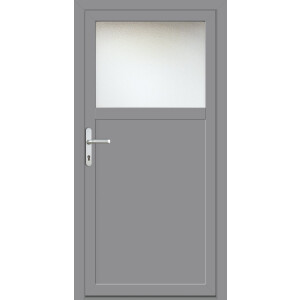 Gealan Kunststoff-Aluminium Nebeneingangstür · Kellertür · Garagentür · Modell GA7401S2-3 · 3-Fach Glas · 40 mm Aluminium Füllung · Farben: Weiß, Grau, Anthrazit · Maßanfertigung cm genau · nach innen & außen öffnend · inkl. Zubehörset · Serie GA74S2-3