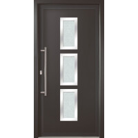 Gealan Kunststoff-Aluminium Haustür · GA7431S2-3 · 3-Fach Glas · 40 mm Aluminium Füllung · Farben: Weiß, Grau, Anthrazit · Maßanfertigung cm genau · nach innen & außen öffnend · inklusive hochwertigem Griffset aus Edelstahl · Serie GA74S2-3