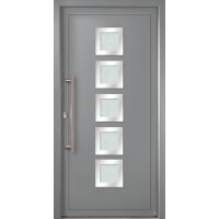 Gealan Kunststoff-Aluminium Haustür · GA7436S2-3 · 3-Fach Glas · 40 mm Aluminium Füllung · Farben: Weiß, Grau, Anthrazit · Maßanfertigung cm genau · nach innen & außen öffnend · inklusive hochwertigem Griffset aus Edelstahl · Serie GA74S2-3