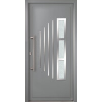 Gealan Kunststoff-Aluminium Haustür · GA7439S2-3 · 3-Fach Glas · 40 mm Aluminium Füllung · Farben: Weiß, Grau, Anthrazit · Maßanfertigung cm genau · nach innen & außen öffnend · inklusive hochwertigem Griffset aus Edelstahl · Serie GA74S2-3