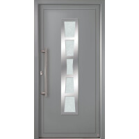 Gealan Kunststoff-Aluminium Haustür · GA7440S2-3 · 3-Fach Glas · 40 mm Aluminium Füllung · Farben: Weiß, Grau, Anthrazit · Maßanfertigung cm genau · nach innen & außen öffnend · inklusive hochwertigem Griffset aus Edelstahl · Serie GA74S2-3