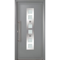 Gealan Kunststoff-Aluminium Haustür · GA7444S2-3 · 3-Fach Glas · 40 mm Aluminium Füllung · Farben: Weiß, Grau, Anthrazit · Maßanfertigung cm genau · nach innen & außen öffnend · inklusive hochwertigem Griffset aus Edelstahl · Serie GA74S2-3