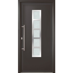 Gealan Kunststoff-Aluminium Haustür · GA7469S2-3 · 3-Fach Glas · 40 mm Aluminium Füllung · Farben: Weiß, Grau, Anthrazit · Maßanfertigung cm genau · nach innen & außen öffnend · inklusive hochwertigem Griffset aus Edelstahl · Serie GA74S2-3