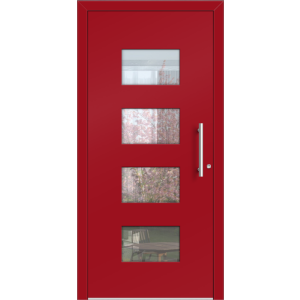 Aluhaus ELITE 75-30 Aluminium Haustür · Modell Greta · VSG-Glas · Flächenbündig & Flügelüberdeckend  · Große Farbauswahl · Maßanfertigung cm genau · nach innen & außen öffnend ·  Serie: Elite Comfort 75