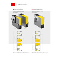 Aluhaus ELITE 75-30 Aluminium Haustür · Modell Greta · VSG-Glas · Flächenbündig & Flügelüberdeckend  · Große Farbauswahl · Maßanfertigung cm genau · nach innen & außen öffnend ·  Serie: Elite Comfort 75