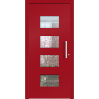 Aluhaus ELITE 75-30 Aluminium Haustür · Modell Greta · VSG-Glas · Flächenbündig & Flügelüberdeckend  · Große Farbauswahl · Maßanfertigung cm genau · nach innen & außen öffnend ·  Serie: Elite Comfort 75