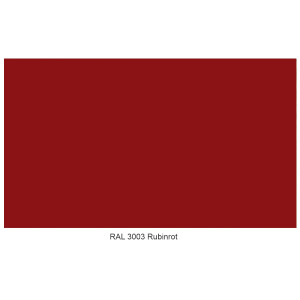 Innenfarbe: Rubinrot RAL 3003