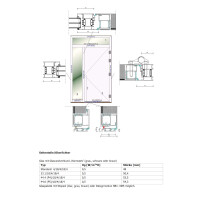 Aluhaus ELITE 75-30 Aluminium Haustür · Modell Aretas · Modern · Zeitlos · Design einer Fahrstuhltür · Flächenbündig & Flügelüberdeckend  · Große Farbauswahl · Maßanfertigung cm genau · nach innen & außen öffnend ·  Serie: Elite Comfort 75