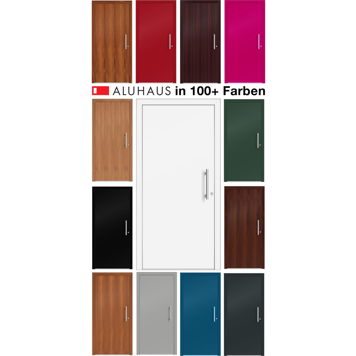 Aluhaus ELITE 75-30 Aluminium Haustür ·...