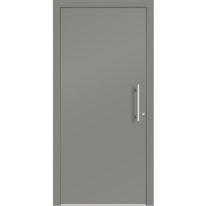 Aluhaus ELITE 75-30 Aluminium Haustür · Modell Flat · Schlicht · Glatt - Flächenbündig & Flügelüberdeckend  · Große Farbauswahl · Maßanfertigung cm genau · nach innen & außen öffnend ·  Serie: Elite Comfort 7