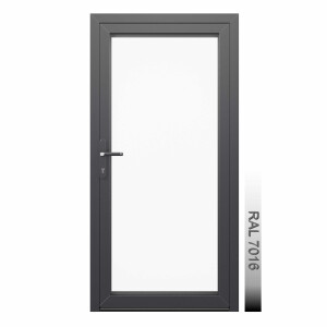 Aluhaus AHS75 Premium Aluminium Terrassentür · Haustür · Nebeneingangstür ·Balkontür · Modell AHS75-27 · VSG-Glas · Große Farbauswahl · Maßanfertigung cm genau · nach innen & außen öffnend ·  Serie AHS 75