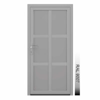 Aluhaus AHS75 Premium Aluminium Vollglas Haustür · Ladentür · Garagentür · Modell AHS75-62 (6 x Füllung)· VSG-Glas · Große Farbauswahl · Maßanfertigung cm genau · nach innen & außen öffnend ·  Serie AHS 75