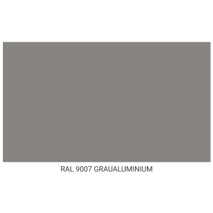 Außenfarbe: Aluminium Grau RAL 9007