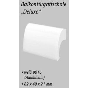 Balkontürgriffschale „Deluxe" weiß...