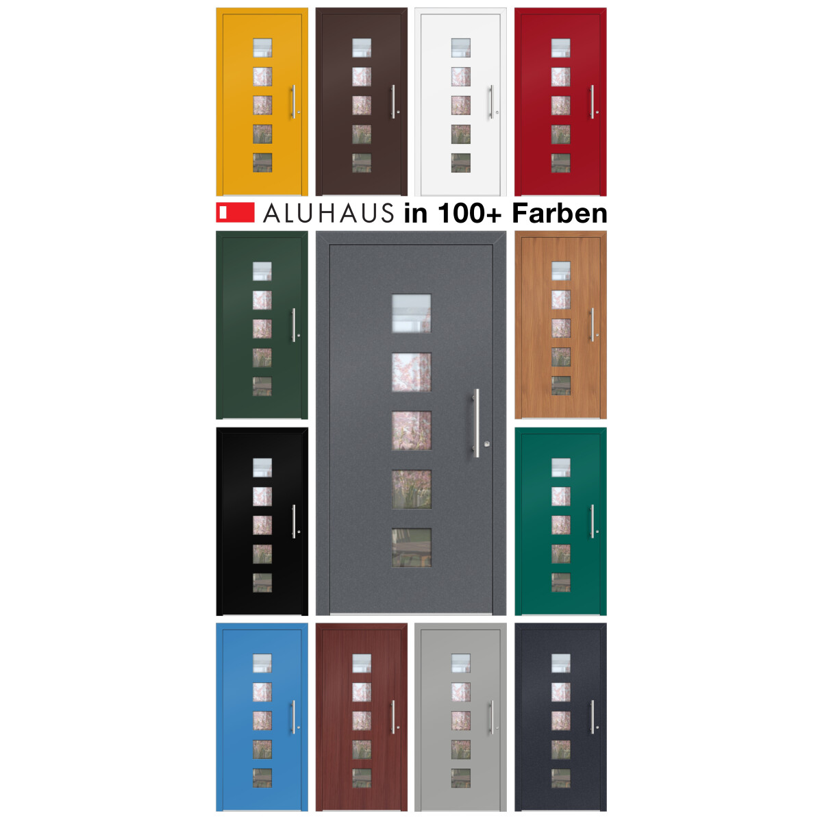 Aluhaus ELITE 75-30 Aluminium Haustür ·...