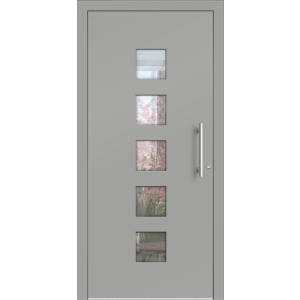 Aluhaus ELITE 75/90-50 Premium Aluminium Haustür · Modell Sotera · Klassisch · Zeitlos - Flächenbündig & Flügelüberdeckend  · Große Farbauswahl · Maßanfertigung cm genau · nach innen & außen öffnend ·  Serie: Elite Comfort 75 Save 75/90