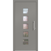 Aluhaus ELITE 75/90-50 Premium Aluminium Haustür · Modell Sotera · Klassisch · Zeitlos - Flächenbündig & Flügelüberdeckend  · Große Farbauswahl · Maßanfertigung cm genau · nach innen & außen öffnend ·  Serie: Elite Comfort 75 Save 75/90