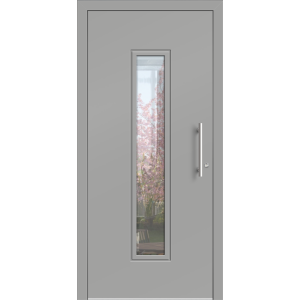 Aluhaus ELITE 75/90-50 Premium Aluminium Haustür · Modell Titus · Im Design einer Fahrstuhltür - Flächenbündig & Flügelüberdeckend  · Große Farbauswahl · Maßanfertigung cm genau · nach innen & außen öffnend ·  Serie: Elite Comfort 75 Save 75/90