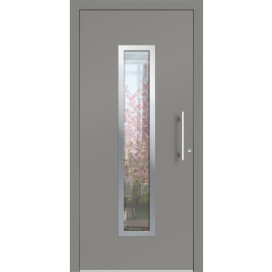 Aluhaus ELITE 75/90-50 Premium Aluminium Haustür · Modell Titus · Im Design einer Fahrstuhltür - Flächenbündig & Flügelüberdeckend  · Große Farbauswahl · Maßanfertigung cm genau · nach innen & außen öffnend ·  Serie: Elite Comfort 75 Save 75/90