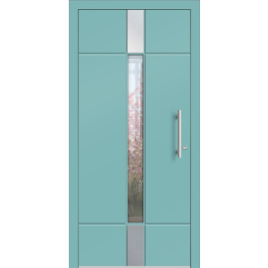 Aluhaus ELITE 75/90-50 Premium Aluminium Haustür · Modell August - Modern · Zeitlos · Flächenbündig & Flügelüberdeckend  · Große Farbauswahl · Maßanfertigung cm genau · nach innen & außen öffnend ·  Serie: Elite Comfort 75 Save 75/90