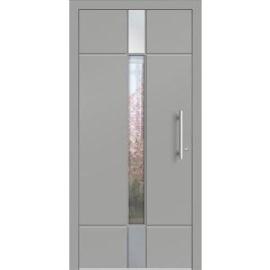 Aluhaus ELITE 75/90-50 Premium Aluminium Haustür · Modell August - Modern · Zeitlos · Flächenbündig & Flügelüberdeckend  · Große Farbauswahl · Maßanfertigung cm genau · nach innen & außen öffnend ·  Serie: Elite Comfort 75 Save 75/90