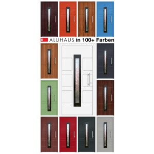 Aluhaus ELITE 75/90-50 Premium Aluminium Haustür...