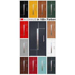 Aluhaus ELITE 75/90-50 Premium Aluminium Haustür...