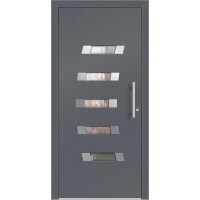 Aluhaus ELITE 75/90-50 Premium Aluminium Haustür · Modell Romanus - Modern · Exclusives Design · Flächenbündig & Flügelüberdeckend  · Große Farbauswahl · Maßanfertigung cm genau · nach innen & außen öffnend ·  Serie: Elite Comfort 75 Save 75/90