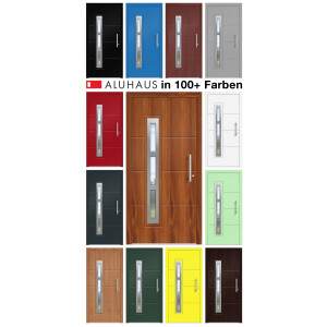 Aluhaus ELITE 75/90-50 Premium Aluminium Haustür...